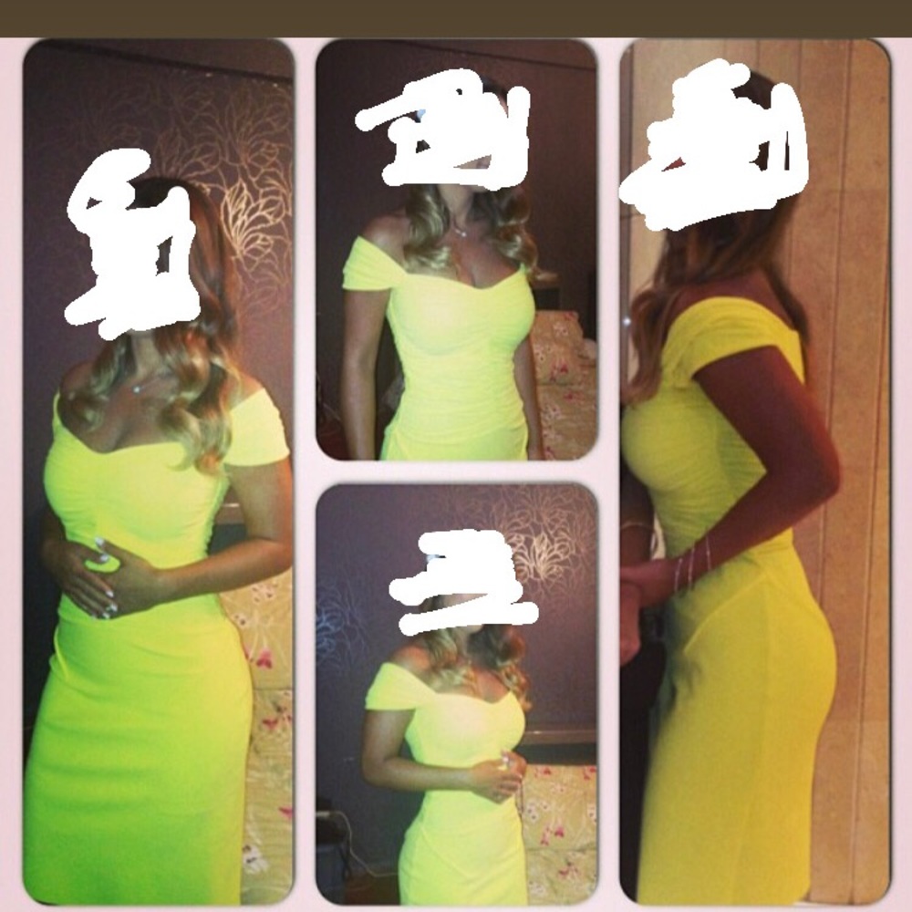 La Petite Robe di ChiaraBoni yellow super sexy dress